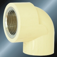 DINPN16 Water Supply Upvc Female Elbow 90° Brass 