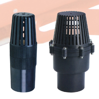Fresh Material Upvc Foot Valve Red Body 
