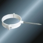BS5255/4514 Drainage Upvc Clip Grey Color 
