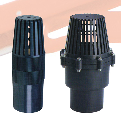 Fresh Material Upvc Foot Valve Red Body 