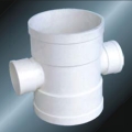 Din Drainage Upvc Reducing Cross Grey Color 