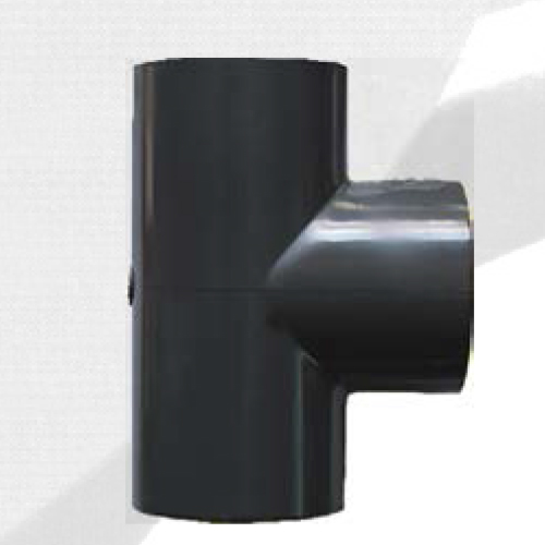 ASTM Sch80 Upvc Tee Dark Grey Color 