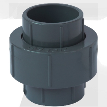 NBR5648 Water Supply Upvc Union Grey Color 