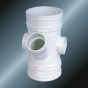 Din Drainage Upvc Reducing Y-tee Grey Color 