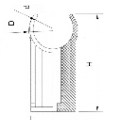 UPVC Pn10 DIN Clip or Water Supply 
