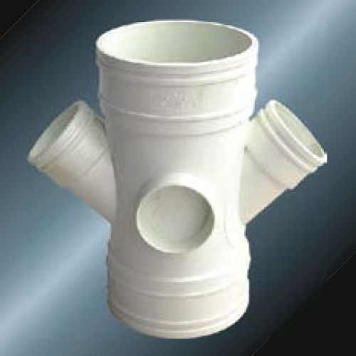 Din Drainage Upvc Reducing Y-cross Grey Color 