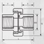 ASTM SCH80 UPVC Female Union Dark Grey Color 